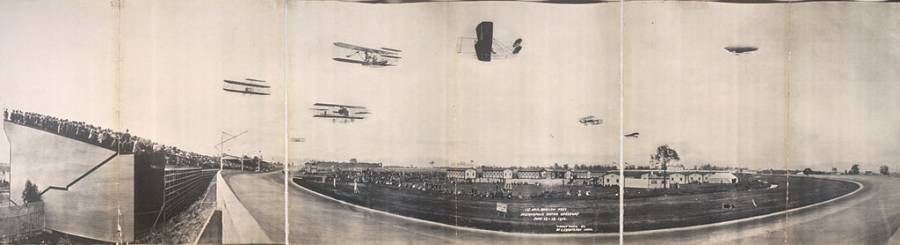 Meeting d'aviation, Indianapolis, 1910.